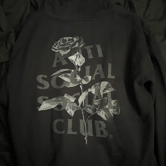 Anti Social Club hoodie - Picture 1 of 2